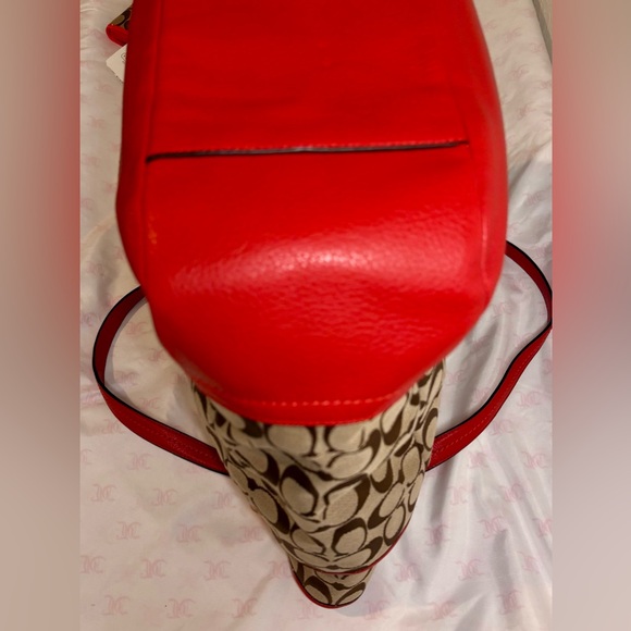 Coach Park Signature North/South Tote, style No. D1357-F23295 & Wallet both NWT - Picture 8 of 17